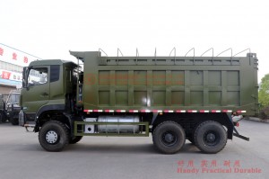 ခြောက်ဘီးယက် ခေါင်းပြားDFL3258 Hercules Dump Truck