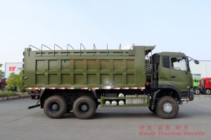 รถหกล้อหัวแบนDFL3258 Hercules Dump Truck