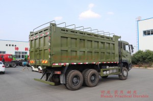 รถหกล้อหัวแบนDFL3258 Hercules Dump Truck