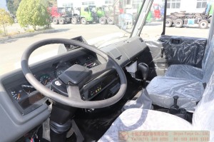 Dongfeng EQ2070 Four Drive Flat Head Off-road Chassis ລົດບັນທຸກ