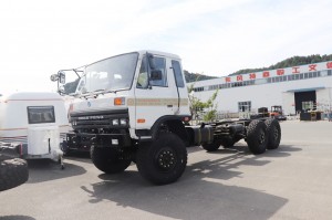 Dongfeng ຂັບຫົກລໍ້ຫົວແປ EQ2102GJ chassis off-road
