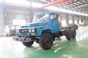 Dongfeng EQ2082 ຫົວຍາວຫົກຂັບລົດ Off-road Chassis