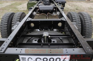 Dongfeng Four drive D912 flat head Off-Road Truck Chassis