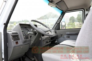 Iveco လေးဘီးယက်ယာဉ် ကိုယ်ထည်အဖြူနှင့် အစိမ်းရောင် 4WD 4*4 လမ်းကြမ်းယာဉ်