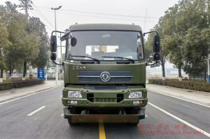 Xe tải Dongfeng Six Drive có cần cẩu 6,5 tấn
