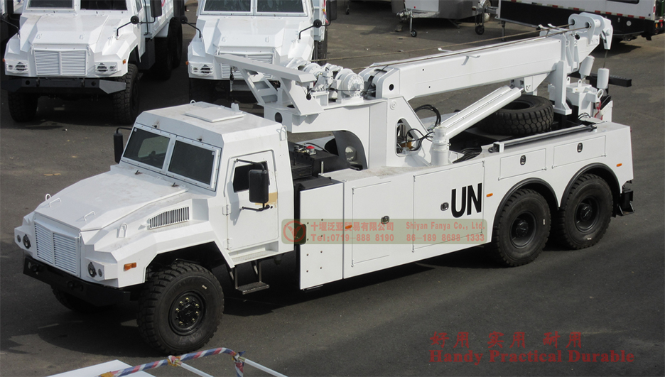 UN Obstacle Removal Rescue Mobile Crane