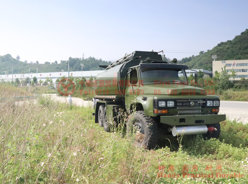 Tanker Transport Safety Precautions I – Fuel Tank Transporter Dongfeng EQ2100 Military Off-Road Fuel Tanker