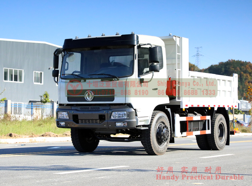 Details of Dongfeng Off-road Dump Truck in White