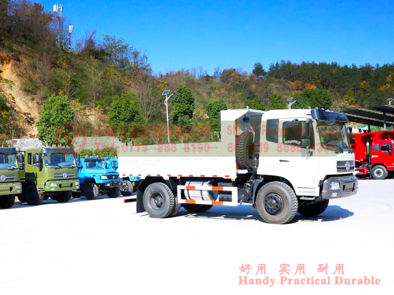 Dongfeng 4*2 Dump Truck in White