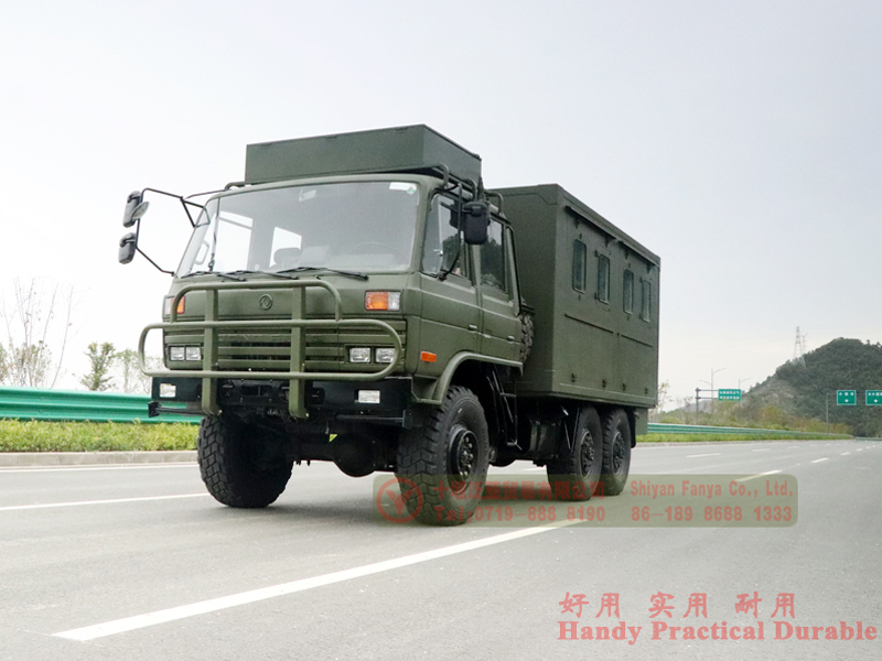 Xe hỗ trợ bảo dưỡng thiết bị tổng hợp Dongfeng – bộ phận không thể thiếu của xe quân sự