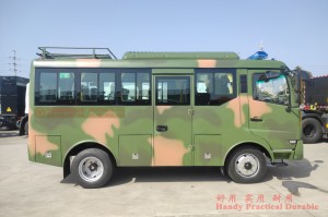 Dongfeng EQ6580KZ6T สี่ขับรถบัสออฟโรด