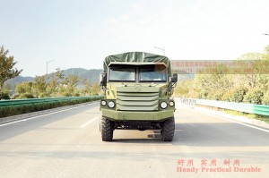 Six-wheel-drive Armored Bullet-proof Transport Vehicle