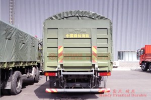 Xe tải địa hình bốn bánh Dongfeng DF1180 có đuôi thủy lực